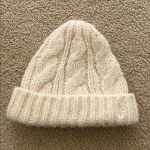 Polo Ralph Lauren wool white beanie